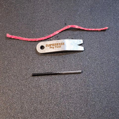 Superesse Micro Task Tool (S-MTT): EDC Pry Implement Superesse Straps LLC