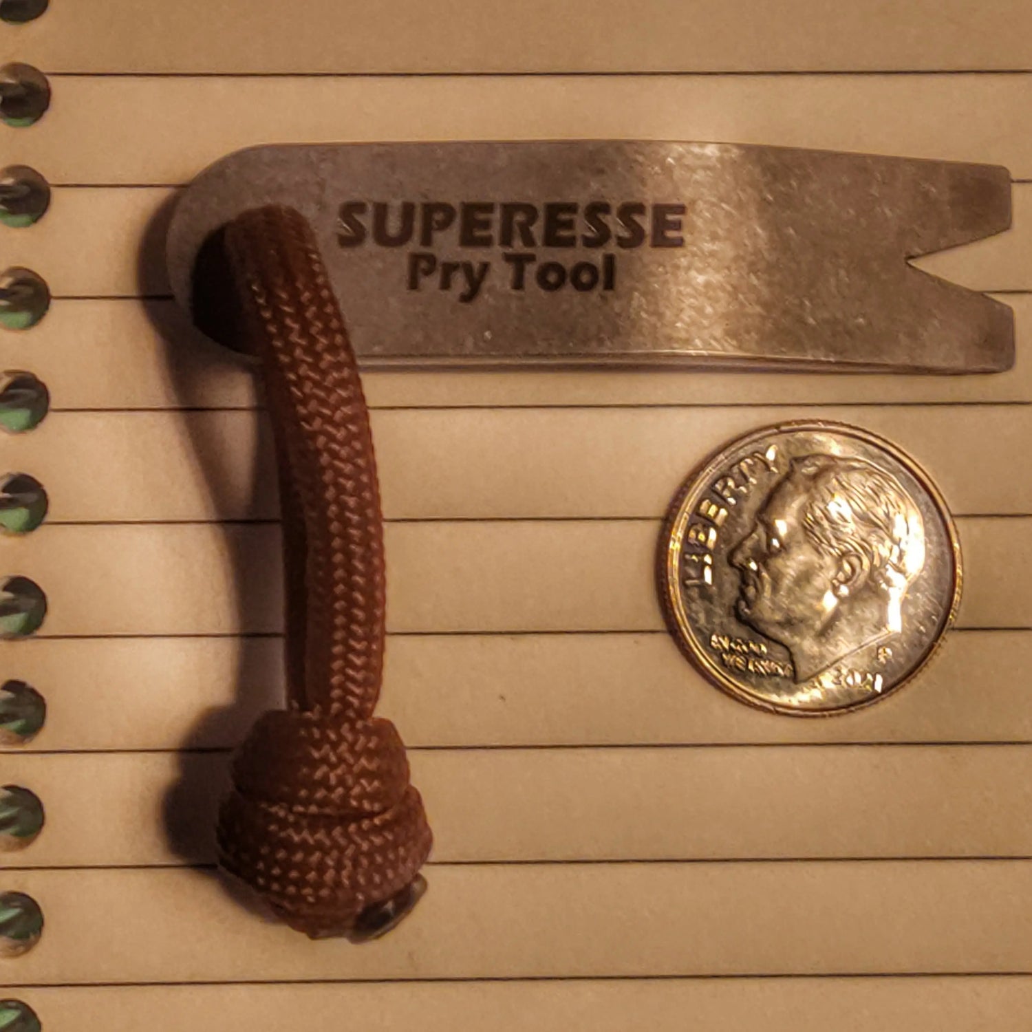 Superesse Micro Task Tool (S-MTT): EDC Pry Implement Superesse Straps LLC