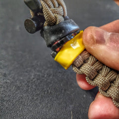 Urban Carry Strap - EDC Bracelet with Pry Bar, Firestarter, Kevlar Saw and Cuff Key or LED Flashlight. Superesse Straps LLC