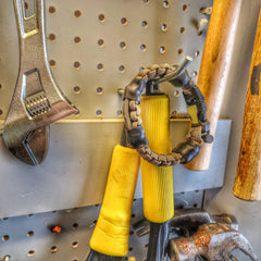Urban Carry Strap - EDC Bracelet with Pry Bar, Firestarter, Kevlar Saw and Cuff Key or LED Flashlight. Superesse Straps LLC