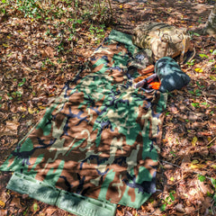 Bunk Towel - Multipurpose oversized bath towel, ground cloth, or privacy curtain. Superesse Straps LLC