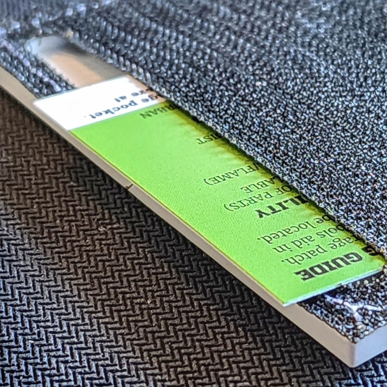 Storage Pocket Patch:  