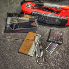 Supply "MacGyver" Patch Kit: Everyday Carry items for improvising in tasks completions Superesse Straps LLC