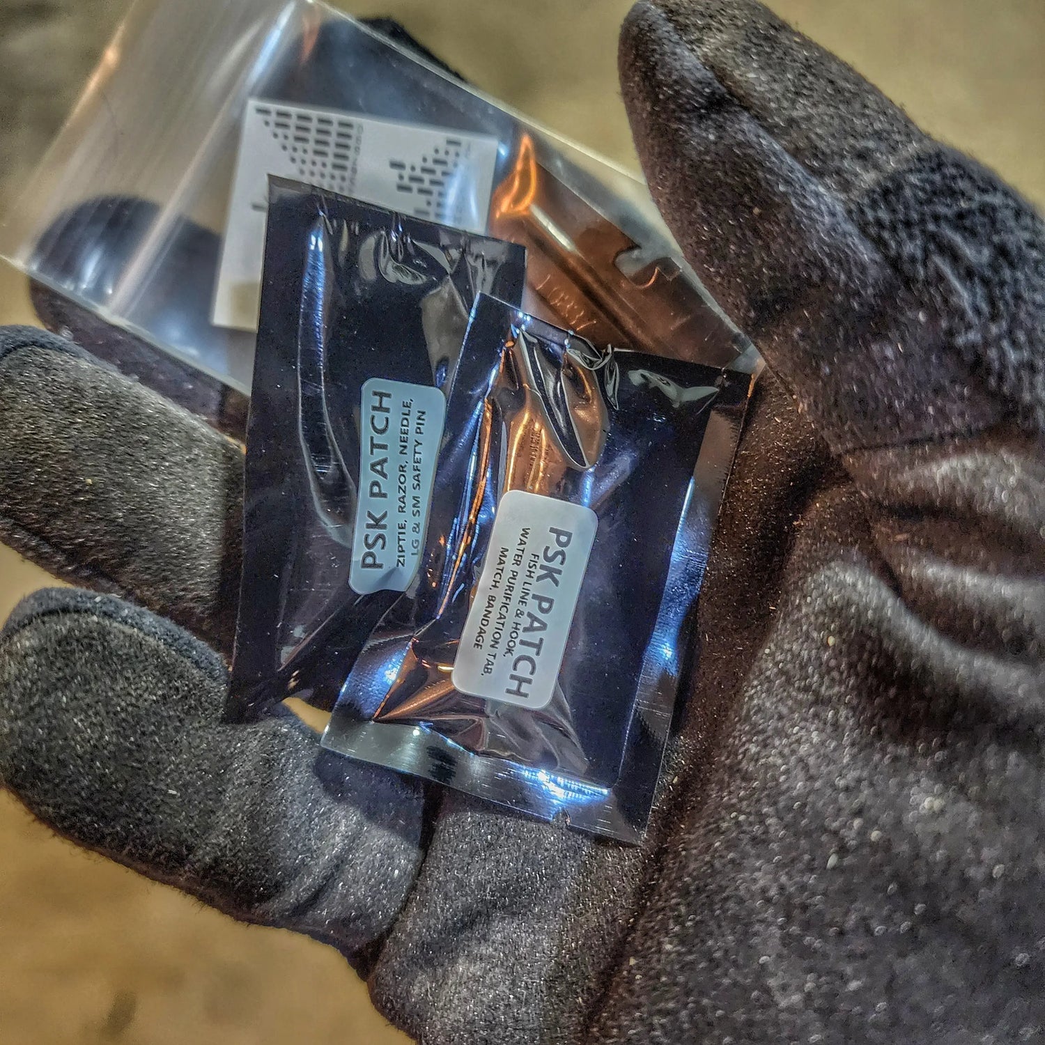 PSK Personal Survival Kit: essential supplies for last ditch survival or minor emergencies Superesse Straps LLC