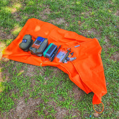 Bunk Towel - Multipurpose oversized bath towel, ground cloth, or privacy curtain. Superesse Straps LLC