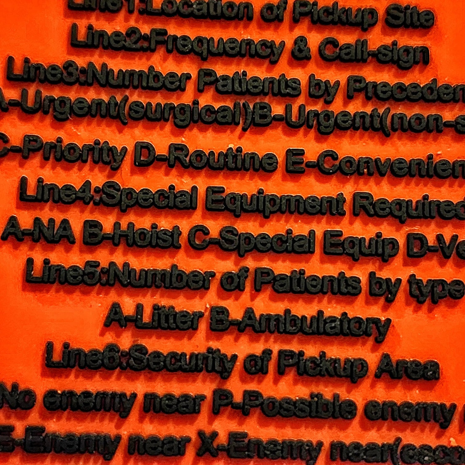 Storage Pocket Patch: Nine Line MedEvac Superesse Straps LLC