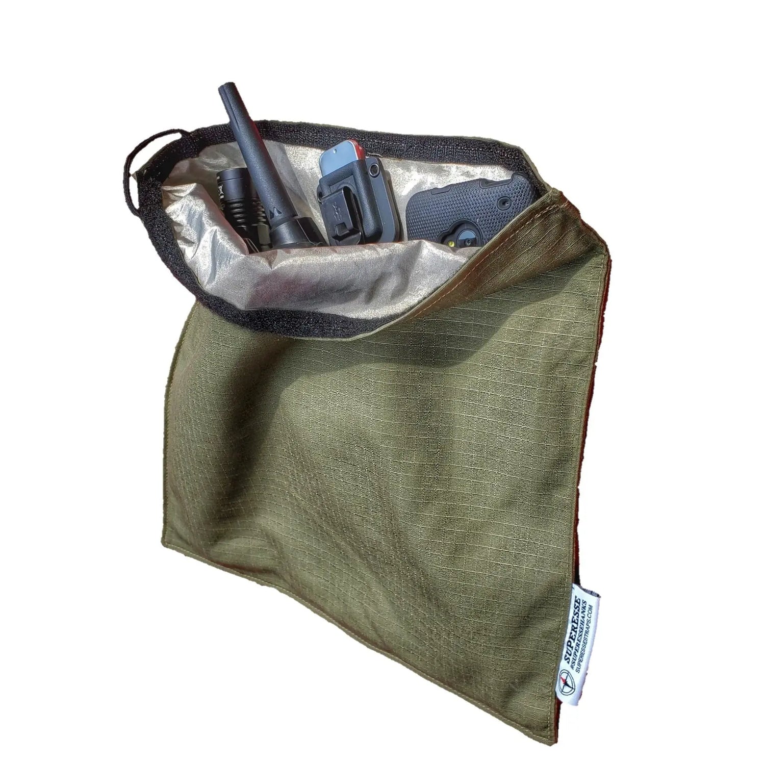 Faraday Hank - EMP/Radiation/RFID Resistant Handkerchief. Superesse Straps LLC