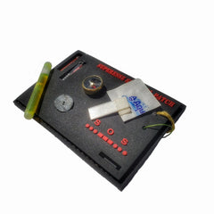 Superesse Survival Patch: Compartmentalized Micro EDC and Survival Kit Superesse Straps LLC