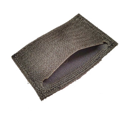 Subdued Storage Pocket Patch: A coverable two layer Velcro patch with hook and loop sides. Superesse Straps LLC