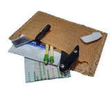 Subdued Storage Pocket Patch: A coverable two layer Velcro patch with hook and loop sides. Superesse Straps LLC