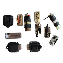 Survival Kit Lighter - Fire Starter outfitted with supplies. Superesse Straps LLC