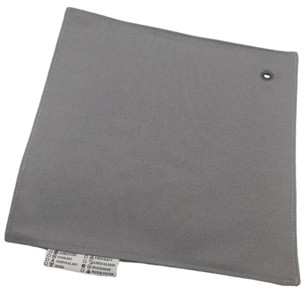 Camp Rag - Burn Proof Work Cloth built from Durable Kevlar Fabric w/ Lanyard Grommet. Superesse Straps LLC