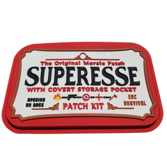Storage Pocket Patch:  "Altoids" The Original Morale Patch by Superesse with Covert Storage Pocket Superesse Straps LLC