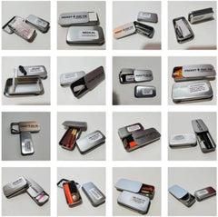 EDC Pocket Tin - Compartmentalized Survival Kits Superesse Straps LLC