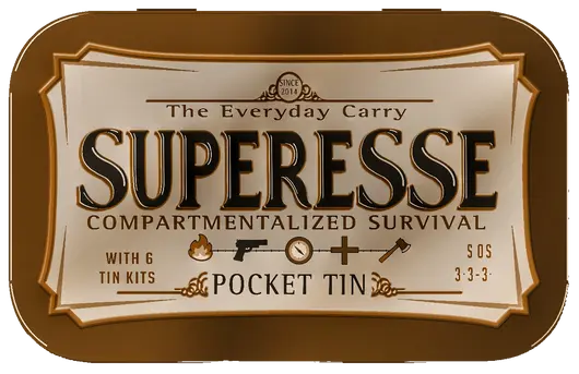 EDC Pocket Tin: Superesse Straps LLC