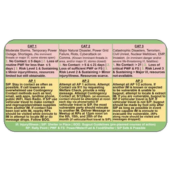 ICERS Quick Reference Decals - A supplement to the In Case of Emergency Response System Superesse Straps LLC