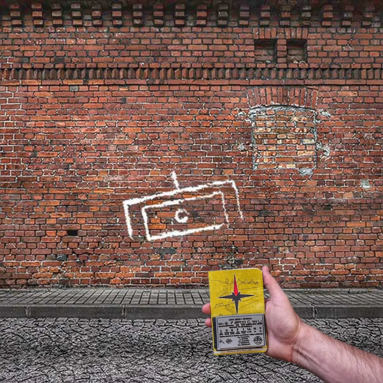 Storage Pocket Patch: Hobo Symbols, Ground to Air Signals, Search and Rescue Markings Superesse Straps LLC