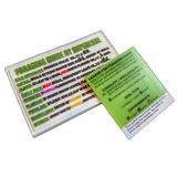 Storage Pocket Patch:  "Foraging Guide", a Plants and Edibles Quick Identification Reference Superesse Straps LLC