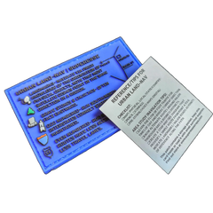 Storage Pocket Patch - Urban Land-Nav w/ Strip Map Diagram and Contingency Navigation Tactics Superesse Straps LLC