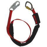 Bashlin - 1" nylon web with B-LAN, a SL6650A rope snaphook and a 3005A aluminum carabiner.