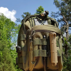 The Escape Evade Pathfinder: Military & Tactical Strap w/ SERE kit, Compass, Kevlar Saw, Cuff Key. Superesse Straps LLC