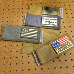 Tactical Tissue: Morale Patch compatible Ripstop stitched hank with covert storage pocket. Superesse Straps LLC