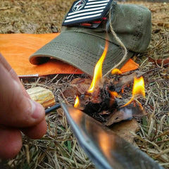 Fire Patch Kit: fire crafting supplies and tinder Superesse Straps LLC