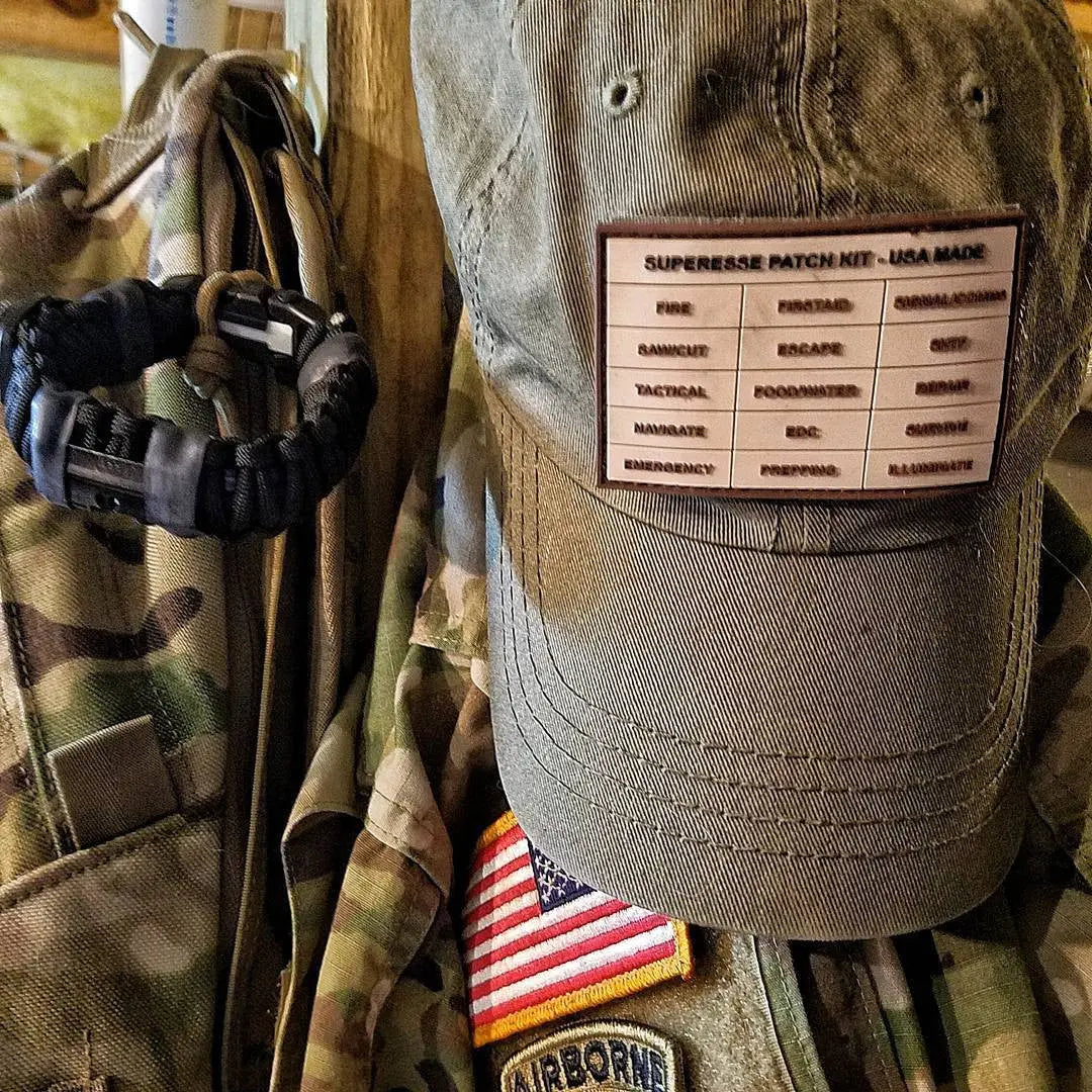 Egress Patch Kit - recon, escape, and evasion supply package Superesse Straps LLC