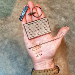 Supply "MacGyver" Patch Kit: Everyday Carry items for improvising in tasks completions Superesse Straps LLC