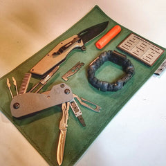 Tactical Tissue: Morale Patch compatible Ripstop stitched hank with covert storage pocket. Superesse Straps LLC