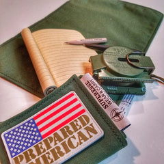 Tactical Tissue: Morale Patch compatible Ripstop stitched hank with covert storage pocket. Superesse Straps LLC