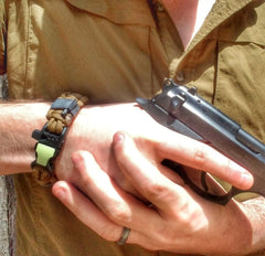 Expeditious Band - Quick Deploy SERE, Hunting, and EDC Survival Bracelet. Superesse Straps LLC