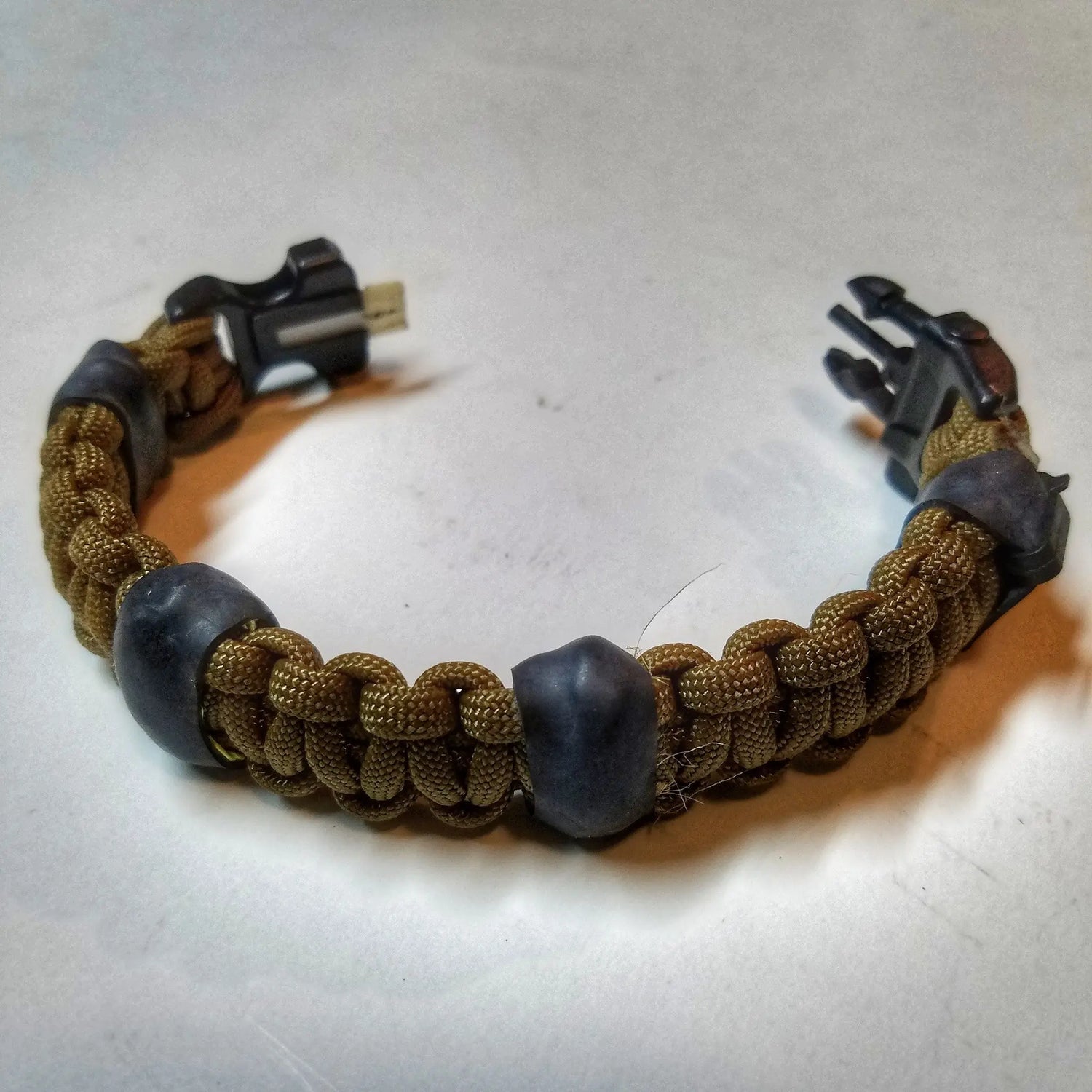 Expeditious Band - Quick Deploy SERE, Hunting, and EDC Survival Bracelet. Superesse Straps LLC
