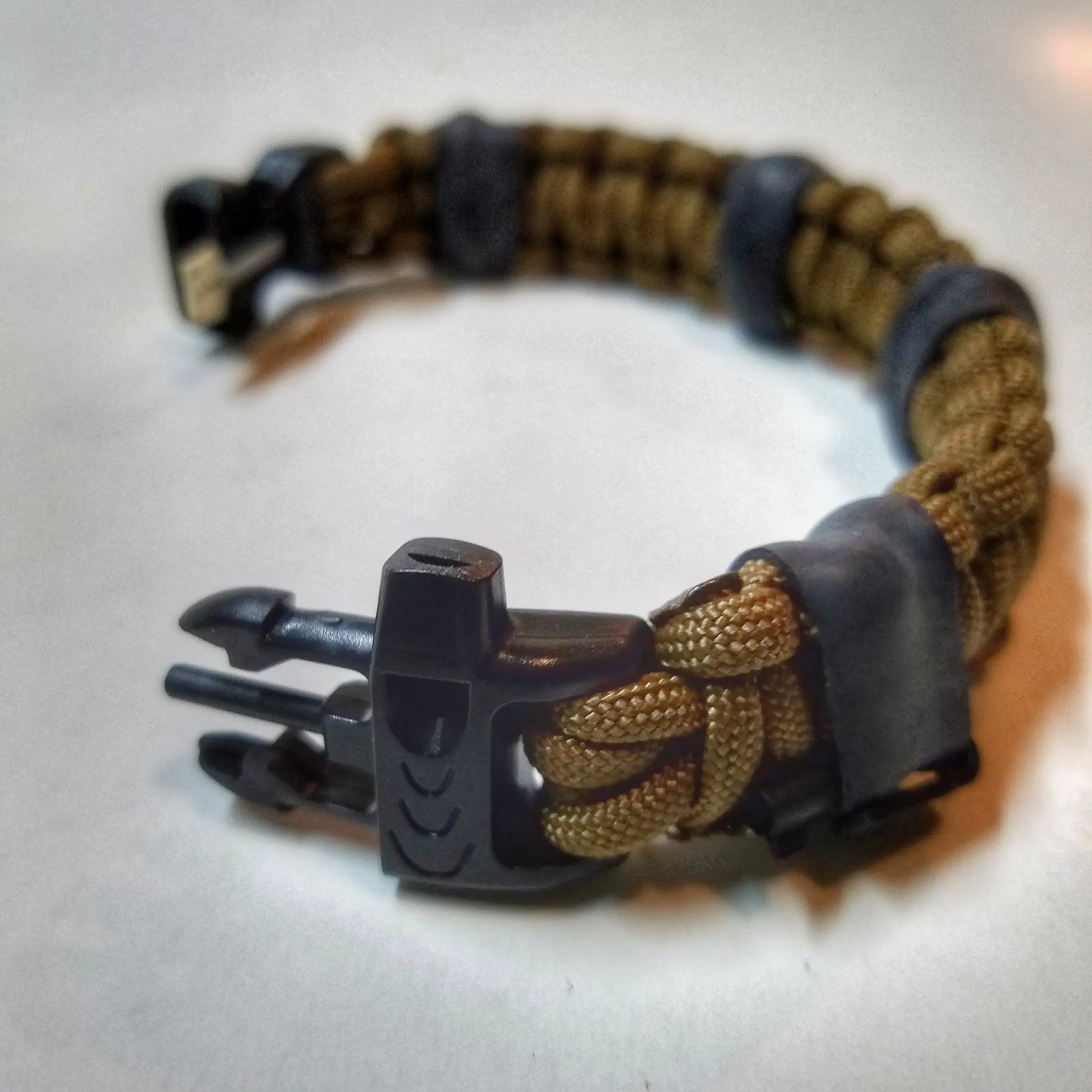 Expeditious Band - Quick Deploy SERE, Hunting, and EDC Survival Bracelet. Superesse Straps LLC