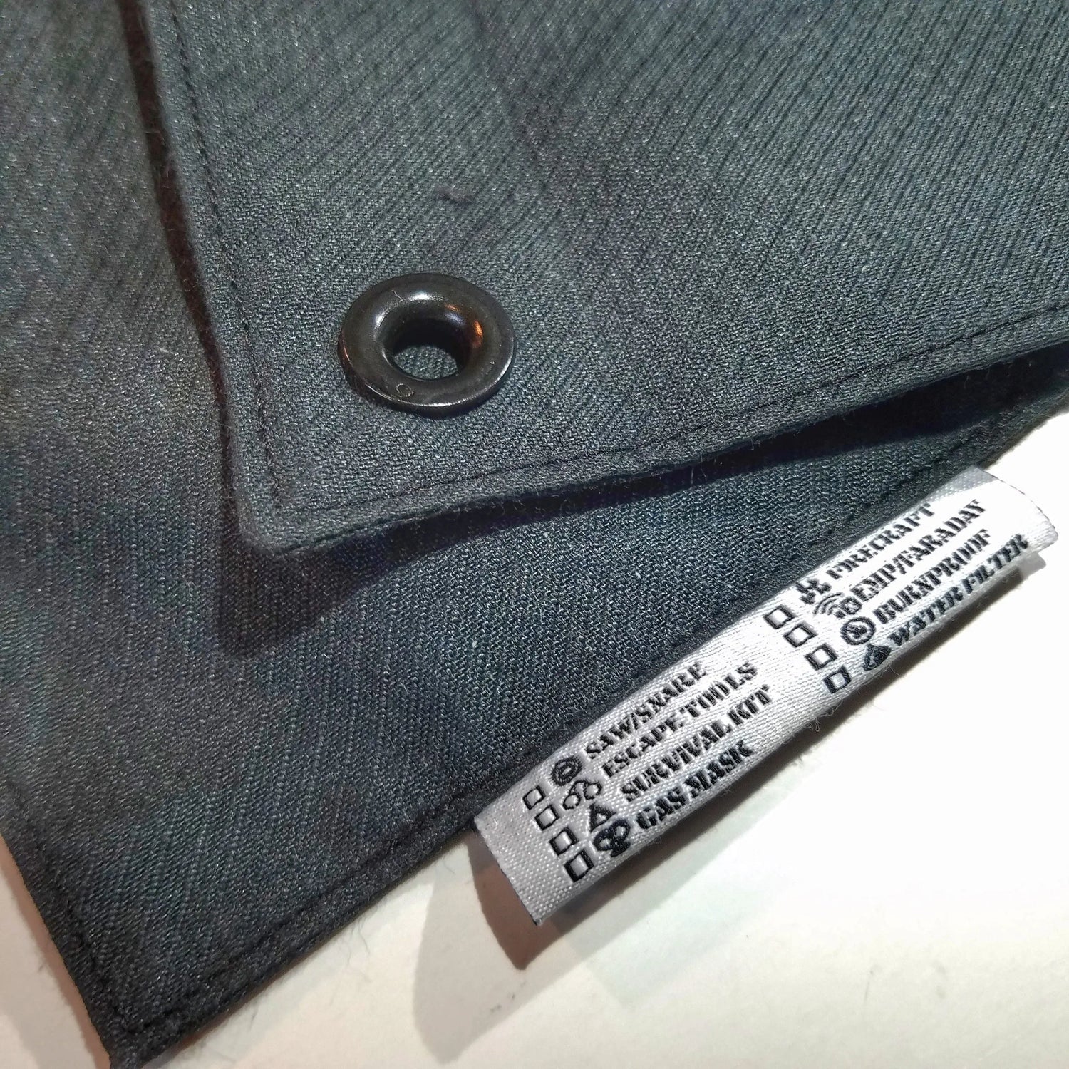 Camp Rag - Burn Proof Work Cloth built from Durable Kevlar Fabric w/ Lanyard Grommet. Superesse Straps LLC