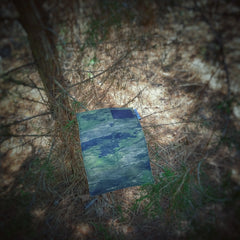 Tactical Tissue: Morale Patch compatible Ripstop stitched hank with covert storage pocket. Superesse Straps LLC