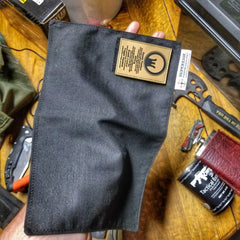 Tactical Tissue: Morale Patch compatible Ripstop stitched hank with covert storage pocket. Superesse Straps LLC