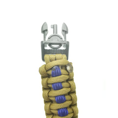 First Responder Strap - Police LEO backup duty gear w/ light, cuff key, seatbelt cutter, compass. Superesse Straps LLC
