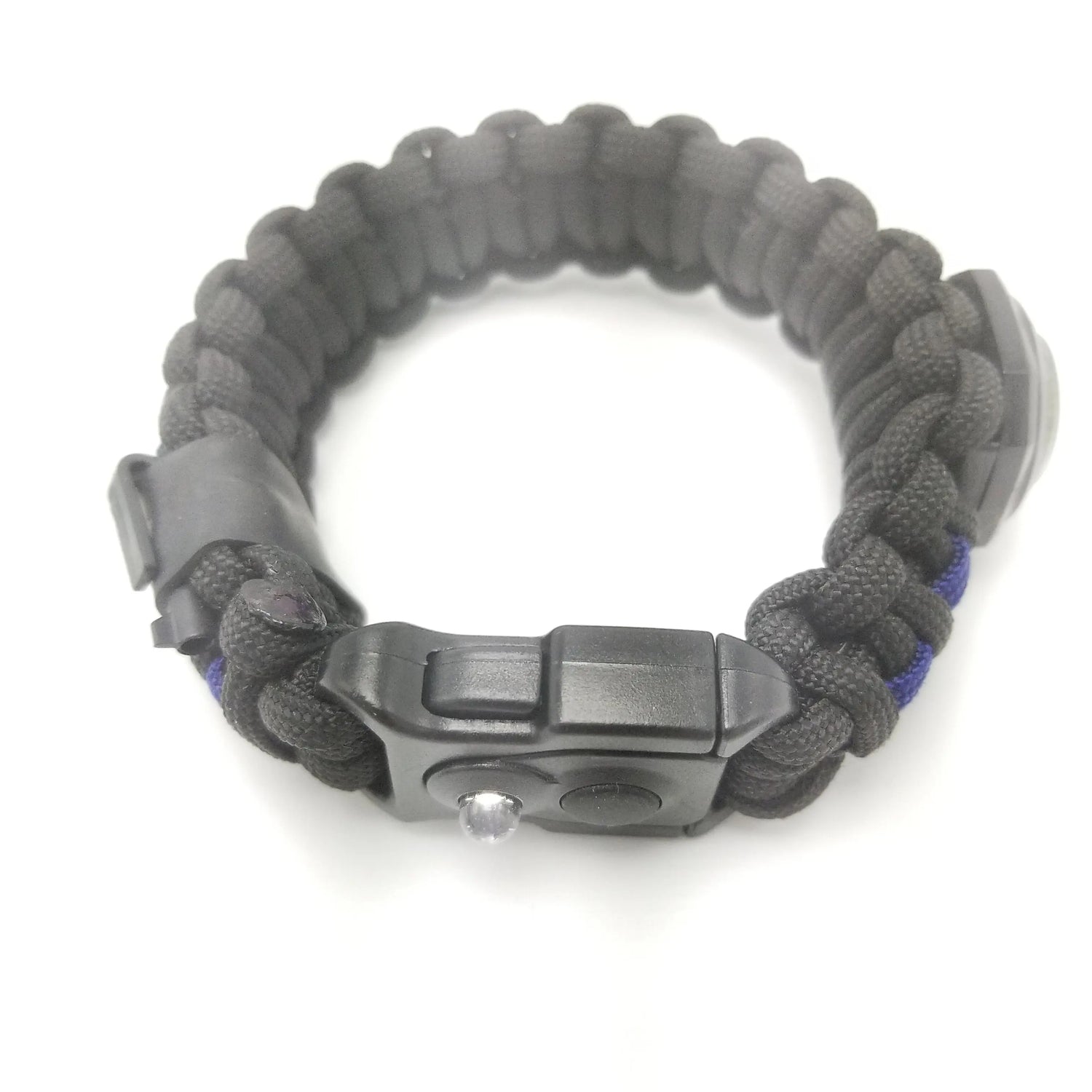 First Responder Strap - Police LEO backup duty gear w/ light, cuff key, seatbelt cutter, compass. Superesse Straps LLC