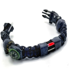 Expeditious Band - Quick Deploy SERE, Hunting, and EDC Survival Bracelet. Superesse Straps LLC