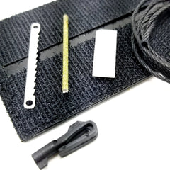 Escape Patch Kit - micro restraint defeat implements and detention evasion gear Superesse Straps LLC