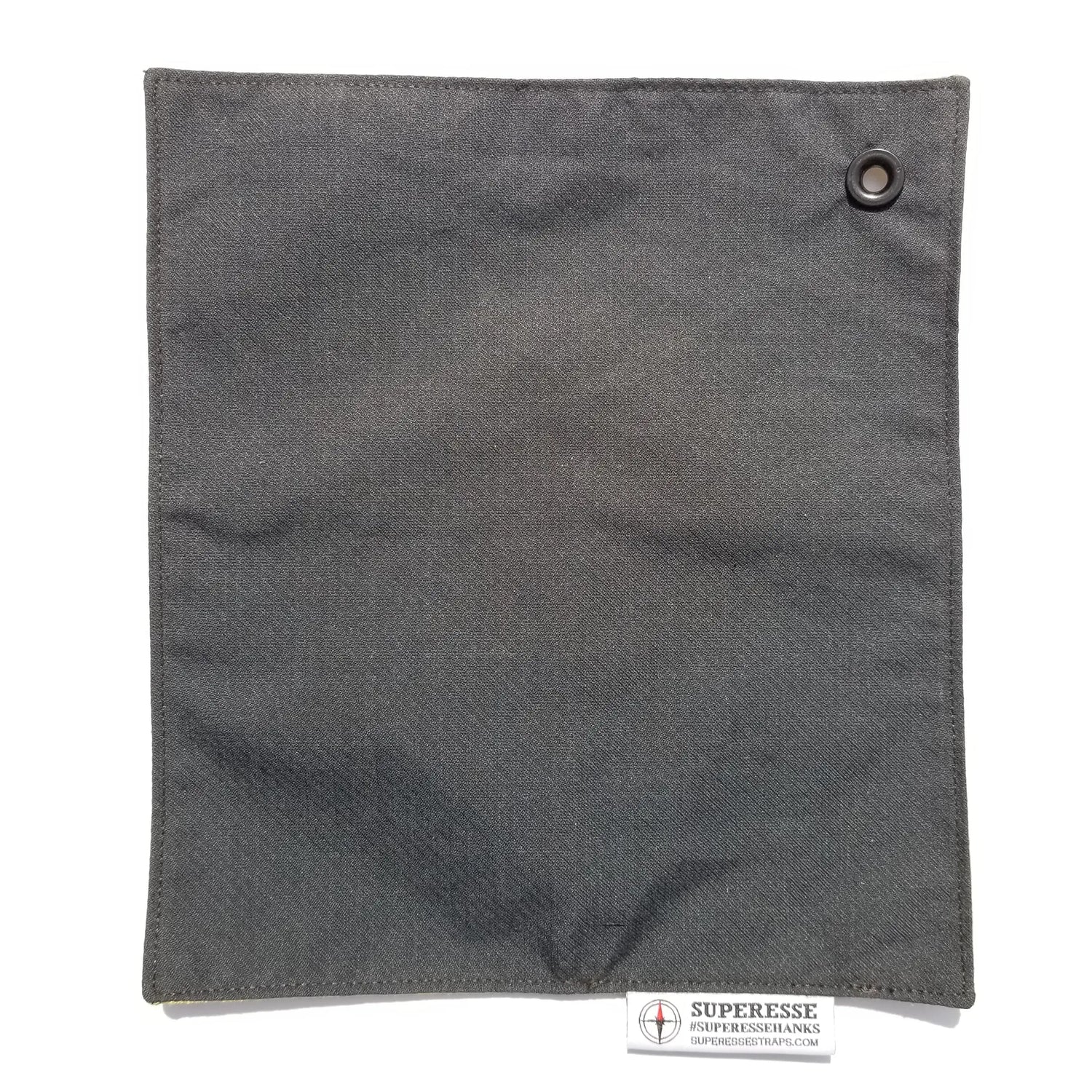 Camp Rag - Burn Proof Work Cloth built from Durable Kevlar Fabric w/ Lanyard Grommet. Superesse Straps LLC