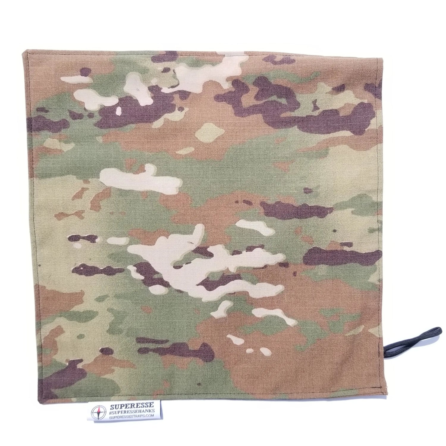 EDC Hank - Pocket Dump Storage Compartment Handkerchief. Superesse Straps LLC