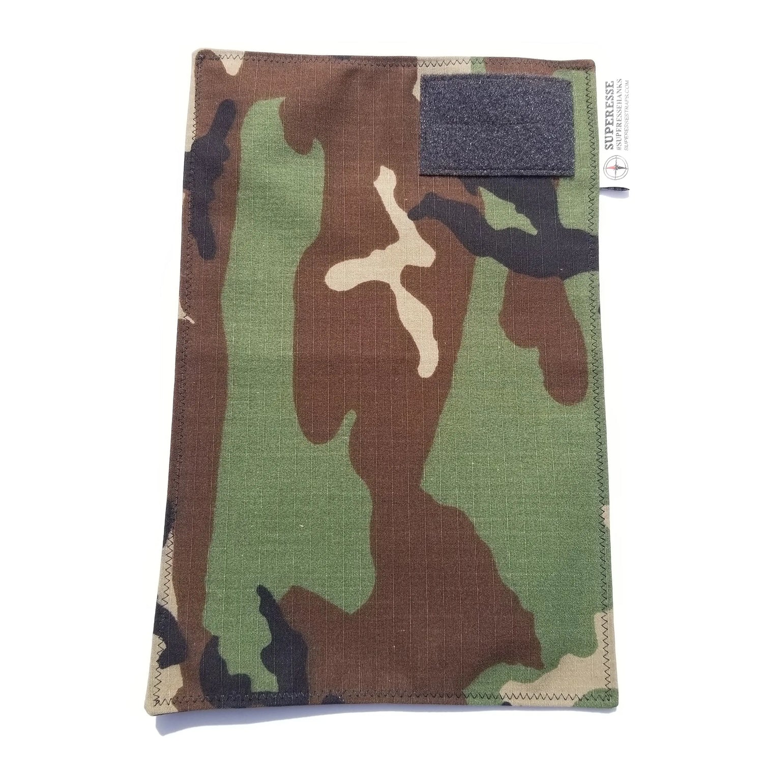 Tactical Tissue: Morale Patch compatible Ripstop stitched hank with covert storage pocket. Superesse Straps LLC