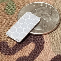 Signal Tablet: Hard surface signal mirror, with Glow Light, Infrared Glint Tag, SOLAS, or Tinder. Superesse Straps LLC