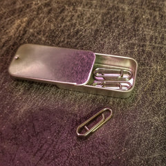 Tactical Paper Clip - Heavyduty 125lb Steel Tool Superesse Straps LLC