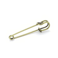 Bushcraft Safety Pin - Heavyduty Single Wire Steel Pin Superesse Straps LLC
