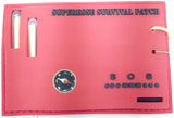 Superesse Survival Patch: Compartmentalized Micro EDC and Survival Kit Superesse Straps LLC