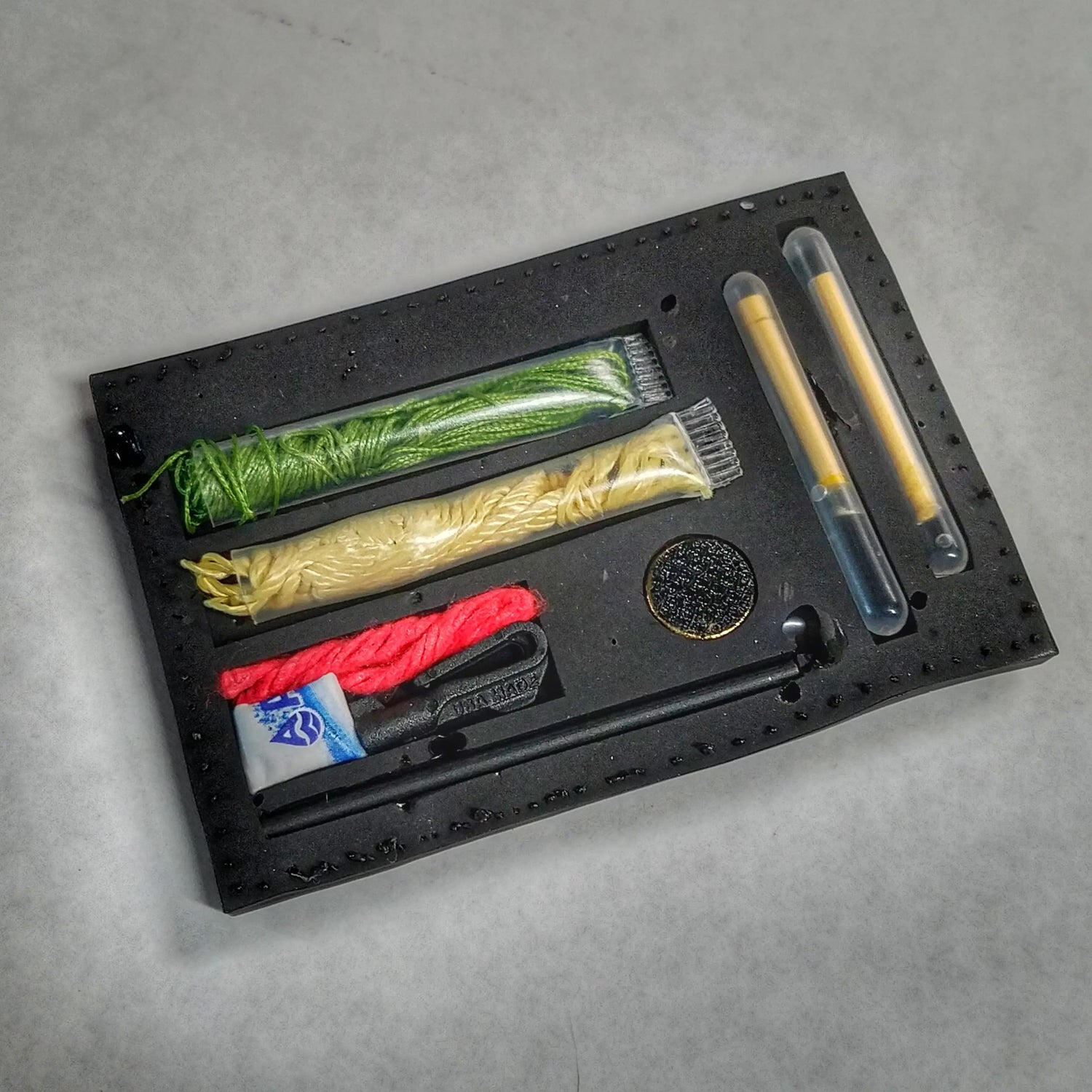 Superesse Survival Patch: Compartmentalized Micro EDC and Survival Kit Superesse Straps LLC