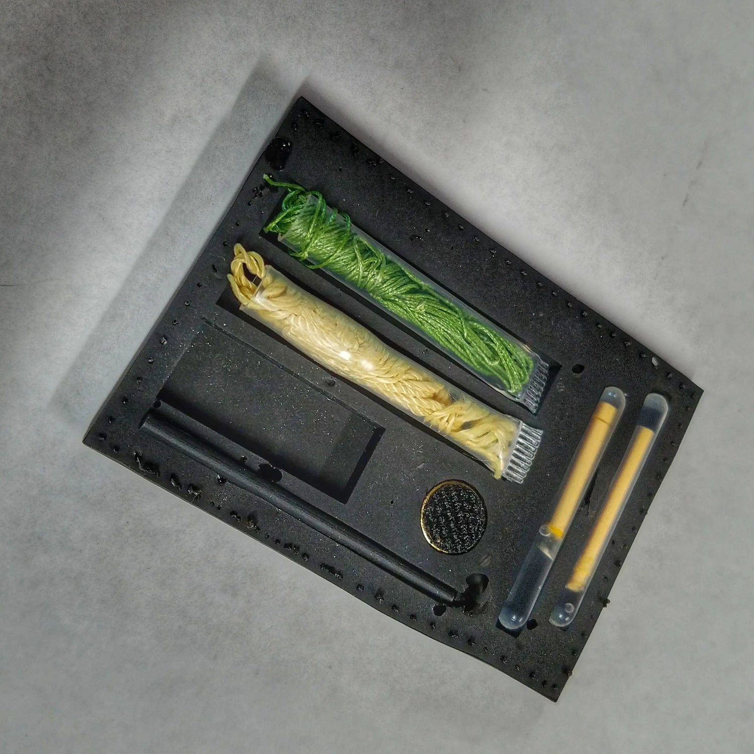 Superesse Survival Patch: Compartmentalized Micro EDC and Survival Kit Superesse Straps LLC
